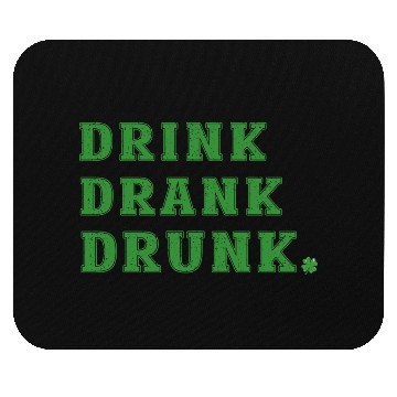 Discover Funny St. Patty's Day Drinking Mouse Pads