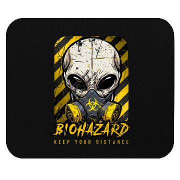Discover ALIEN BIOHAZARD Keep Your DISTANCE Mouse Pads