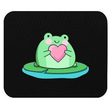 Discover Cute frog cartoon drawing Mouse Pads