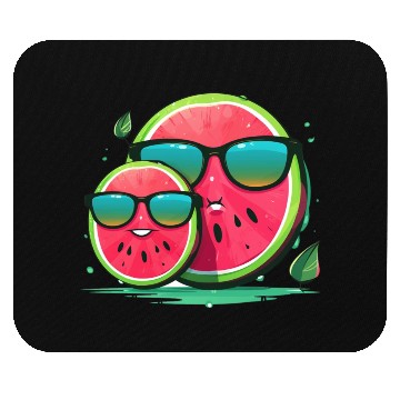 Discover Dad watermelon Mouse Pads