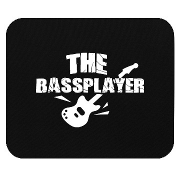 Discover Music Lover Bass Guitar Mouse Pads