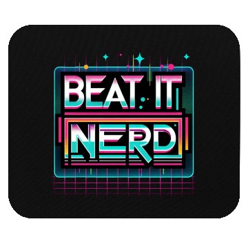 Discover Beat it Nerd 15 Mouse Pads