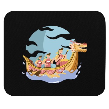 Discover Chinese Dragon Boat Dragon Boat Racer Gift Mouse Pads