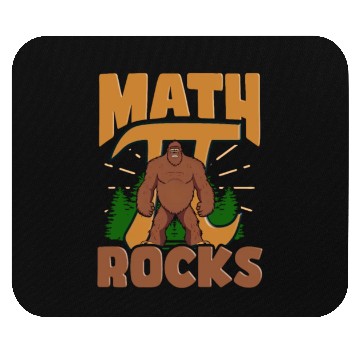 Discover Pi Day Math Rocks Sasquatch Mouse Pads