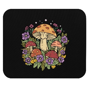 Discover Mushroom Cottagecore Naturecore Mouse Pads
