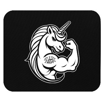 Discover Unicorn I Love Mom Mouse Pads