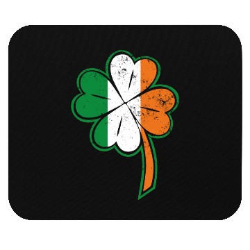Discover Saint Patrick’s Day shamrock irish flag Mouse Pads