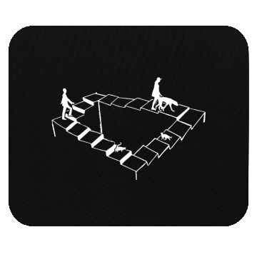 Discover Optical Illusion Architect Penrose Steps Illusion Mouse Pads