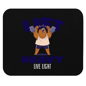 Discover Mouse Pads design with bear training at gym
