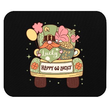 Discover Happy Go Lucky Mouse Pads
