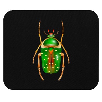 Discover Stephanorrhina guttata-beautiful insect Mouse Pads