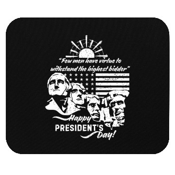 Discover Presidents Day USA Mouse Pads