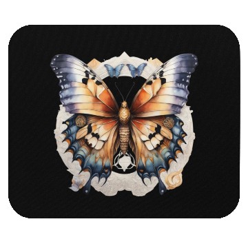 Discover Fantastic beast half butterfly half eagle Mouse Pads