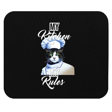 Discover cat chef Mouse Pads