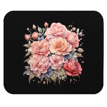 Discover Default Watercolor flower drawing Mouse Pads