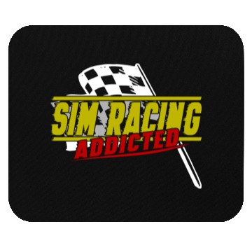 Discover Sim Racing Addicted - Esports Racer Experience Mouse Pads