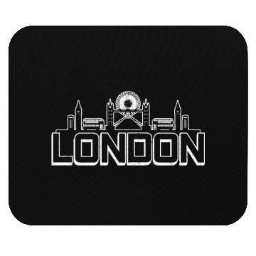 Discover London England UK Souvenir Gift Mouse Pads