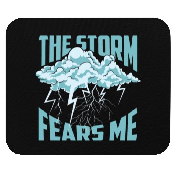 Discover Storm Fears Me Content Creator Gift Mouse Pads