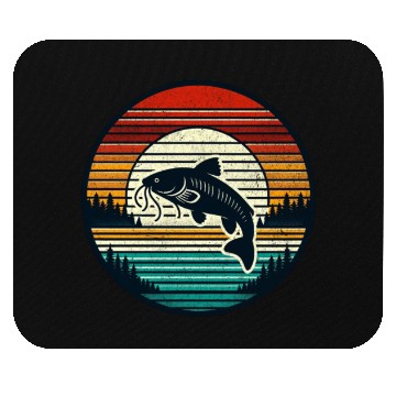 Discover Flathead Catfish Fishing Mouse Pads