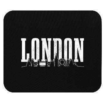 Discover London England UK Souvenir Gift Mouse Pads