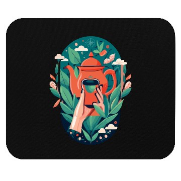 Discover The Tea Tarot Card Mouse Pads