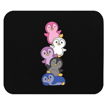 Discover Genderfluid Flag Pride Lgbtq Cute Penguin Mouse Pads