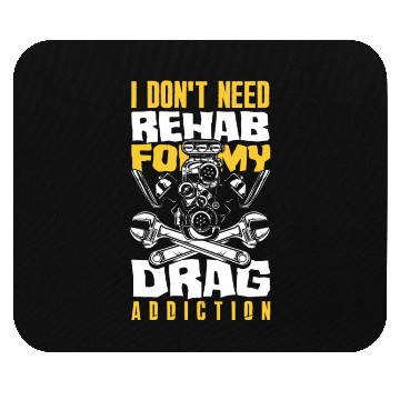 Discover Funny Drag Race Drag Racing Gift Mouse Pads