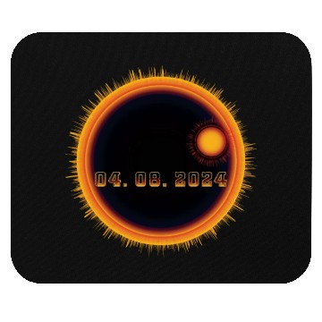 Discover April 08 2024 Solar Eclipse - Science Mouse Pads