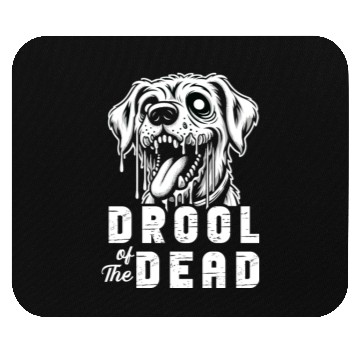 Discover Horror Dog Halloween Spooky Dog Lover Gothic Dog Mouse Pads