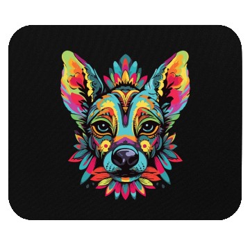 Discover Watercolor Colorful Peruvian Inca Orchid Mouse Pads