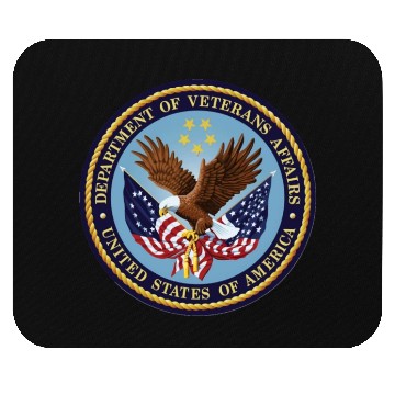 Discover US Veterans Affairs Seal Mouse Pads