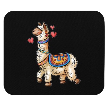 Discover llama for animals lover Mouse Pads