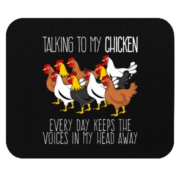Discover Chickens Poultry Chicken Farmer Mouse Pads