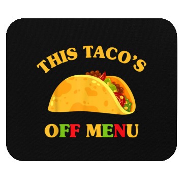 Discover Taco Mouse Pads Funny Wedding