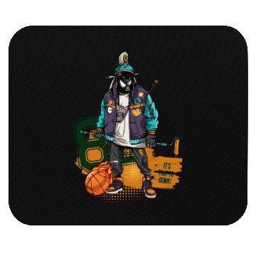 Discover Bape Monkey It's time to Dunk Mouse Pads