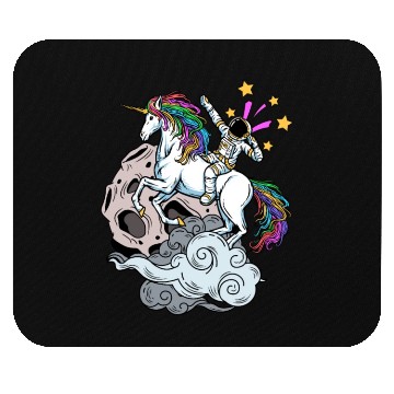 Discover Unicorn Astronaut – Fantastic Rainbow Design Mouse Pads