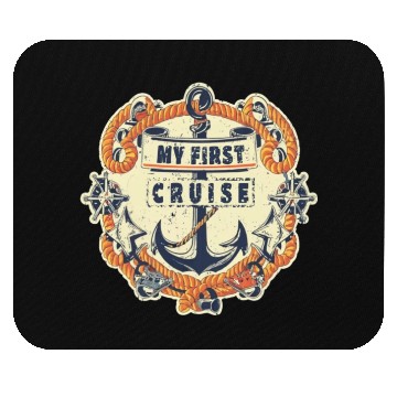 Discover My first cruise Mouse Pads