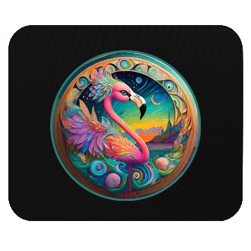 Discover aiTee Flamingo 01 Mouse Pads