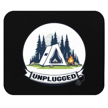 Discover Camping, UNPLUGGED Mouse Pads
