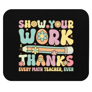 Discover Groovy School Teacher Mouse Pads