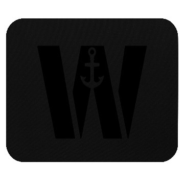 Discover Wanchor W Anchor Essential,Hunter, pirate, ship Mouse Pads