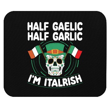 Discover Irish Italian St. Patrick's Day Mouse Pads