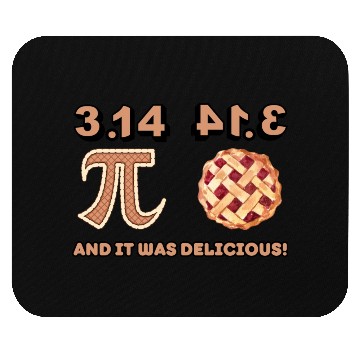 Discover pie it was delicious pie day funny Mouse Pads