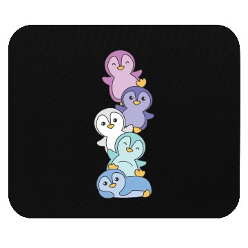 Discover Spectrassexual Flag Pride Lgbtq Cute Penguin Mouse Pads