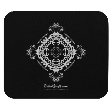 Discover Intricate Mandala Snowflake Design Mouse Pads