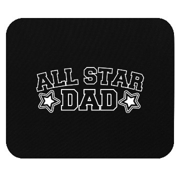 Discover All Star Dad - Gift for Father´s Day Mouse Pads