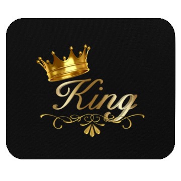 Discover King Icon Mouse Pads
