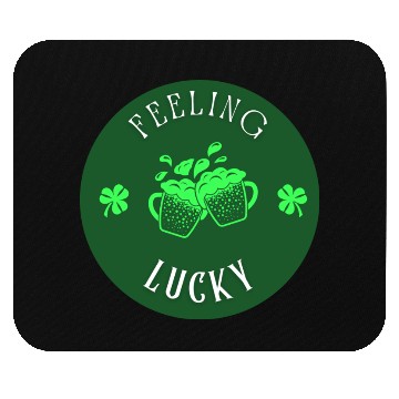 Discover Feeling Lucky Mouse Pads
