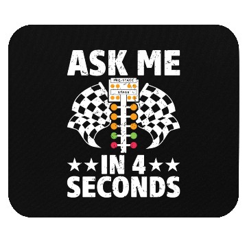 Discover Funny Drag Racing Drag Racer Mouse Pads