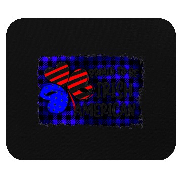 Discover Proud To Be Irish American Mouse Pads